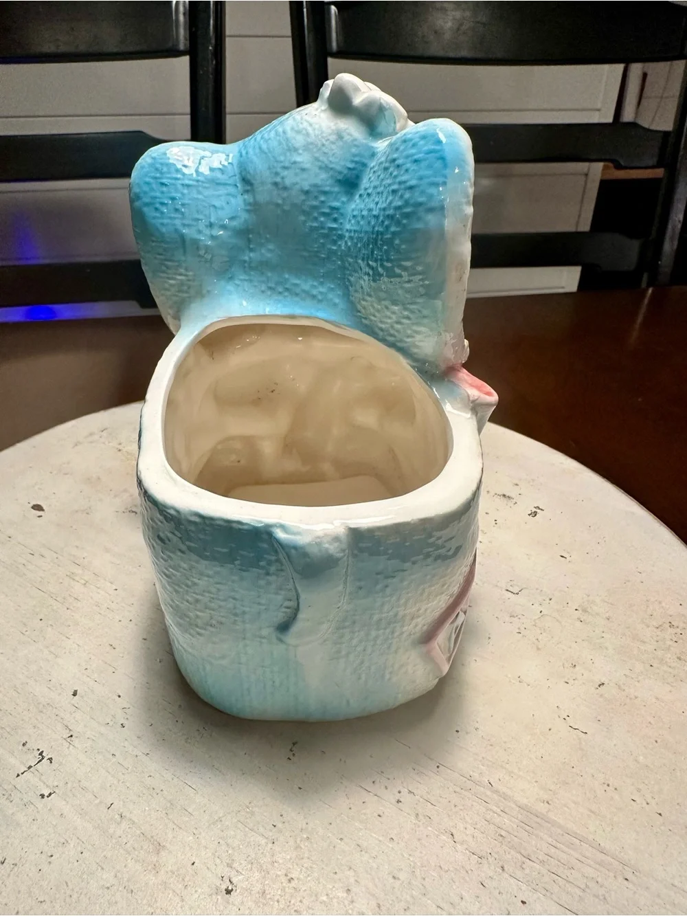 Vintage 1950s Rubens Originals Japan Baby Elephant Nursery Planter Kitsch #3197